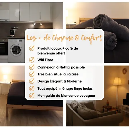 Charme Et Confort Dans Le Centre-ville De Quartier Calme - Lares * Falaise